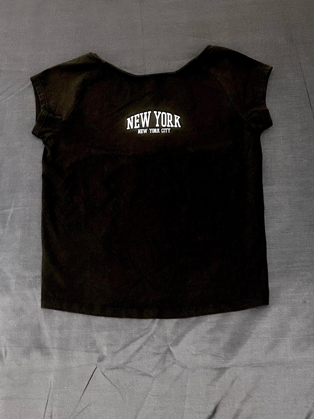 New York Black Tee - 'New York City' Graphic